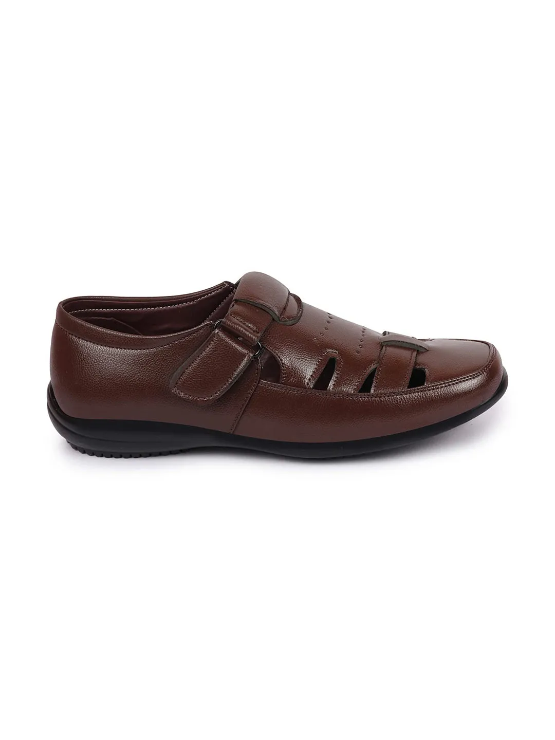 Basics Men Brown Outdoor Casual Comfort Shoe Style Sandals