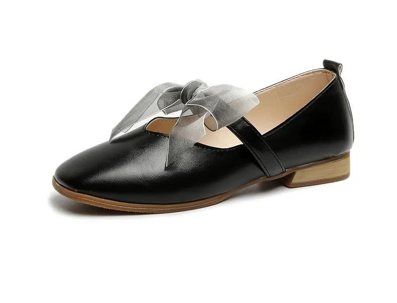 Big Beautiful Bow Maryjane Flats