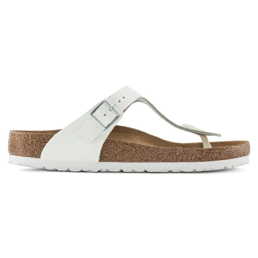 Birkenstock Women's Gizeh - White Leather