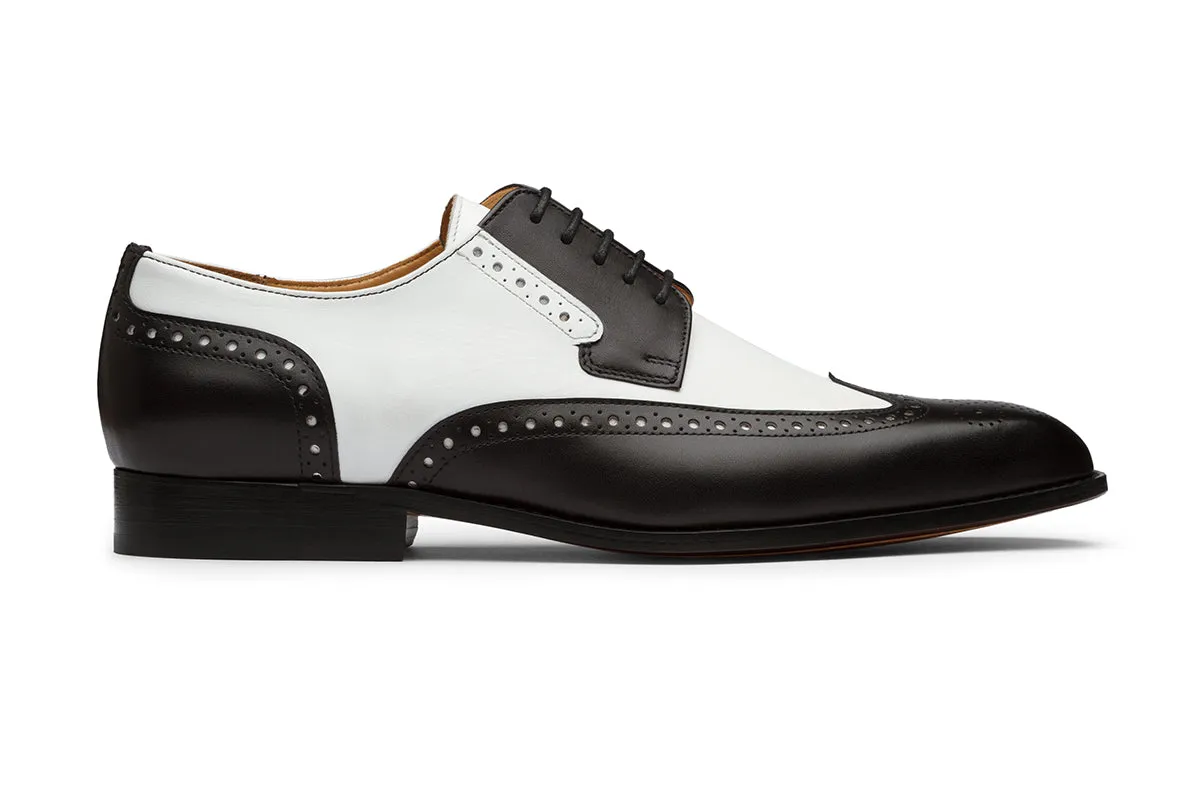 Black & White Brogue Gatsby