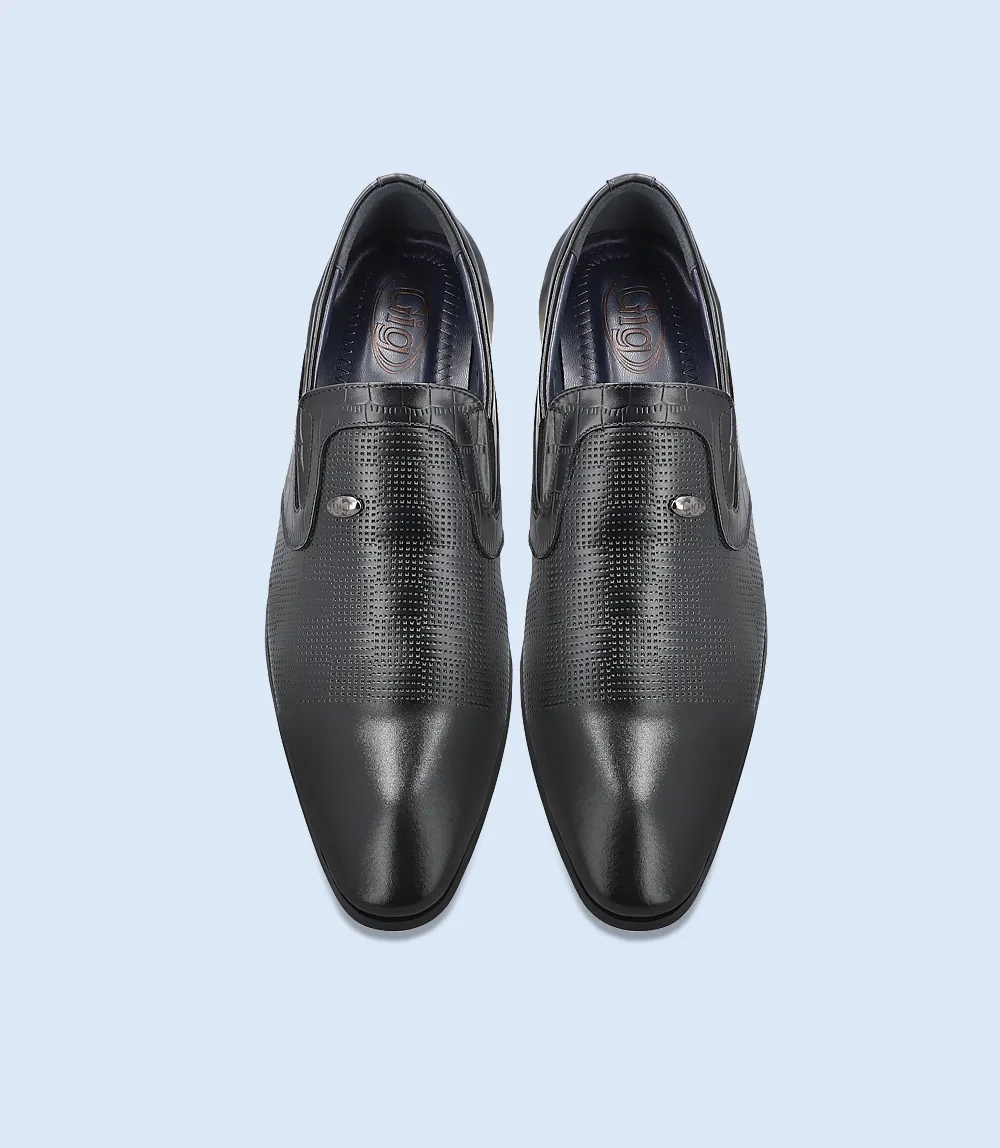 BM5112-BLACK-Men Formal Slip-on's