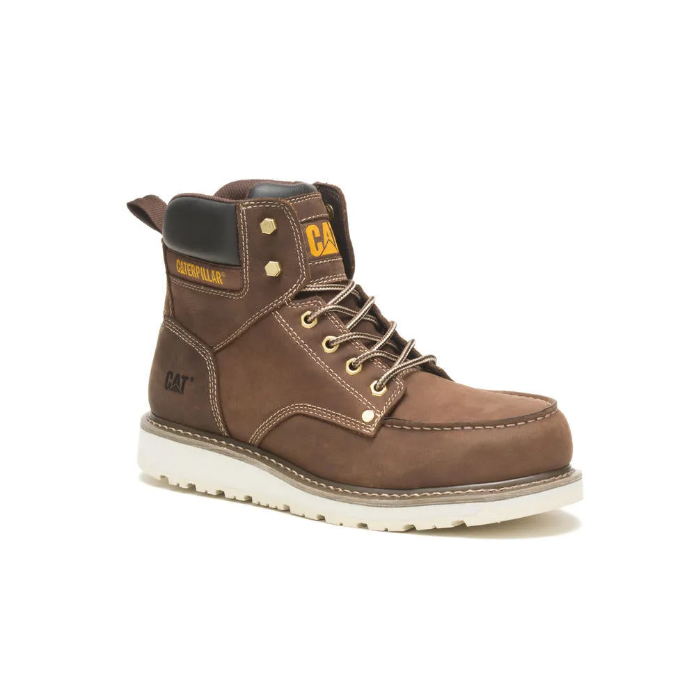 Calibrate Men's Steel-Toe Work Boots Khaki all