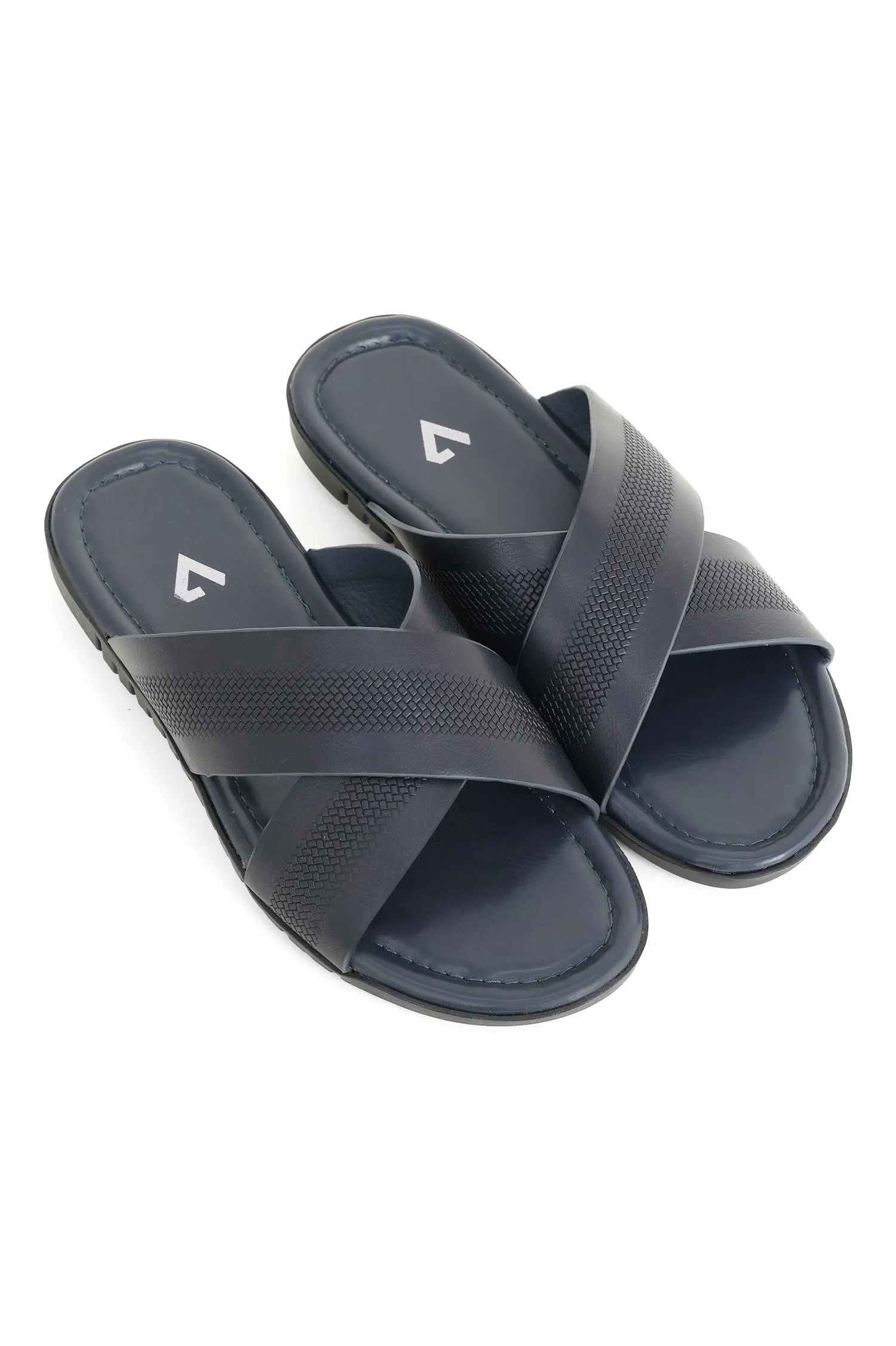 COMFORT STRIDE MEN'S SANDALS-NAVY