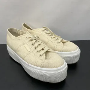 Cream Shoes Sneakers Superga, Size 7.5