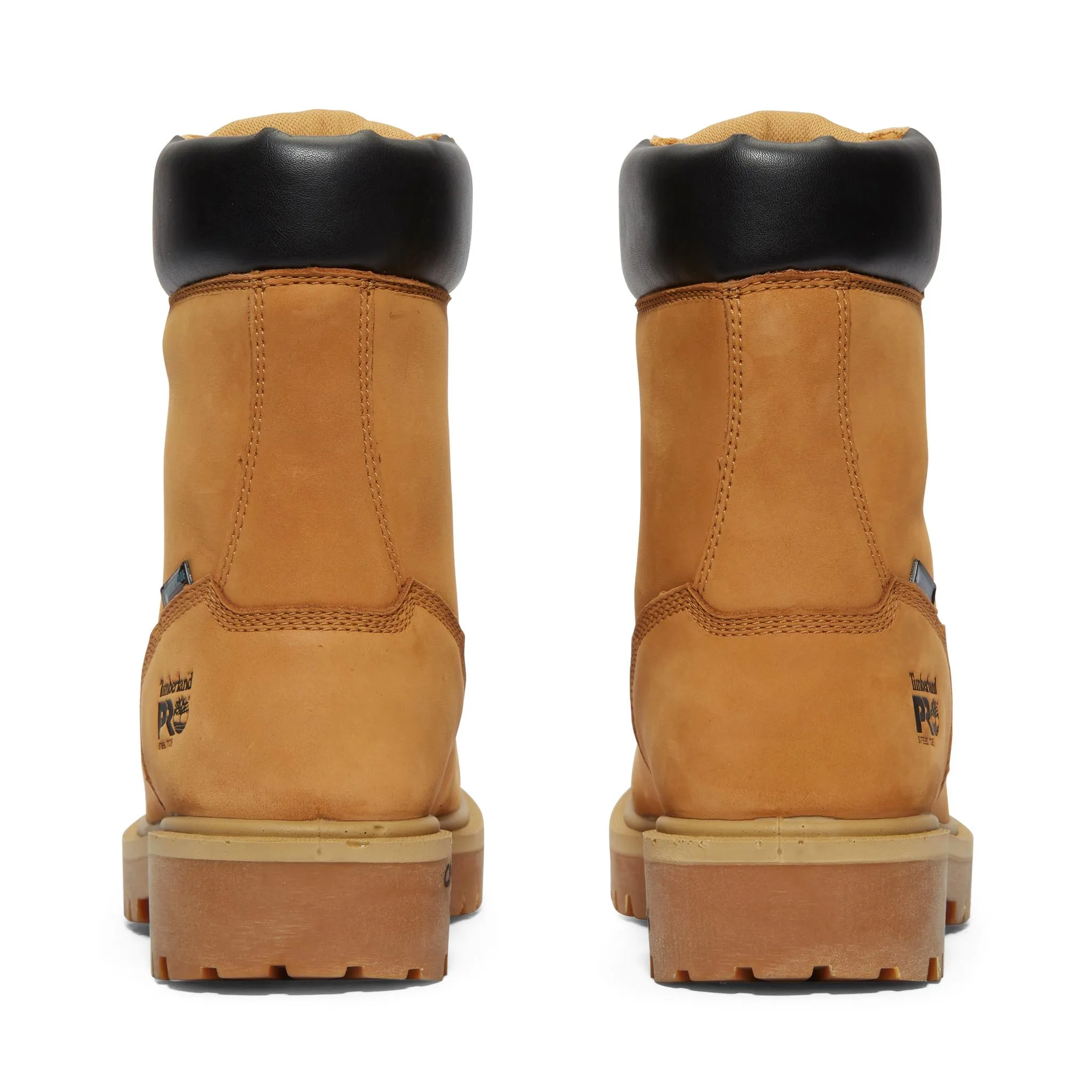 Direct Attach 8 Inch Steel-Toe Waterproof Work Boot Wheat