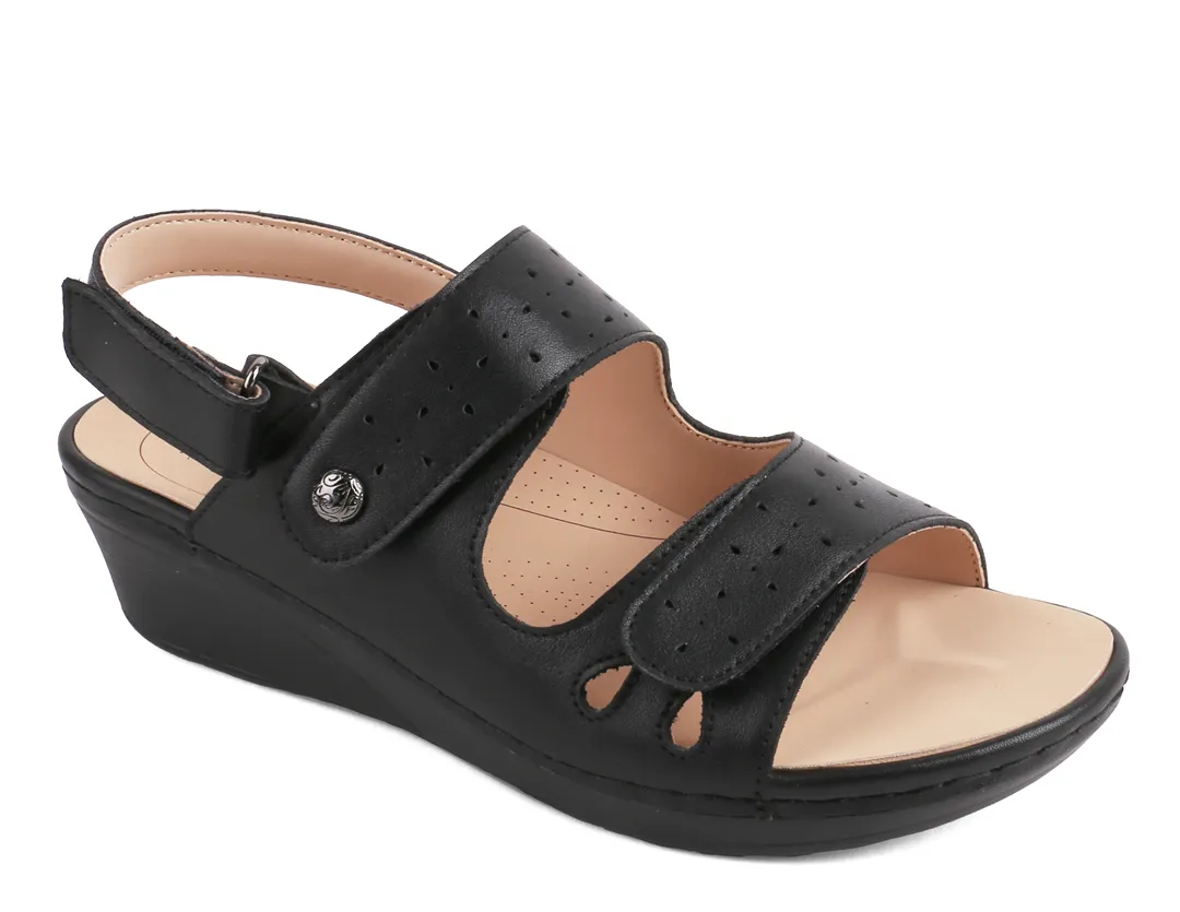 DR.KONG WOMEN REMOVABLE INSOLE SANDALS DK-S8000424E3-BLK(RP : $189)