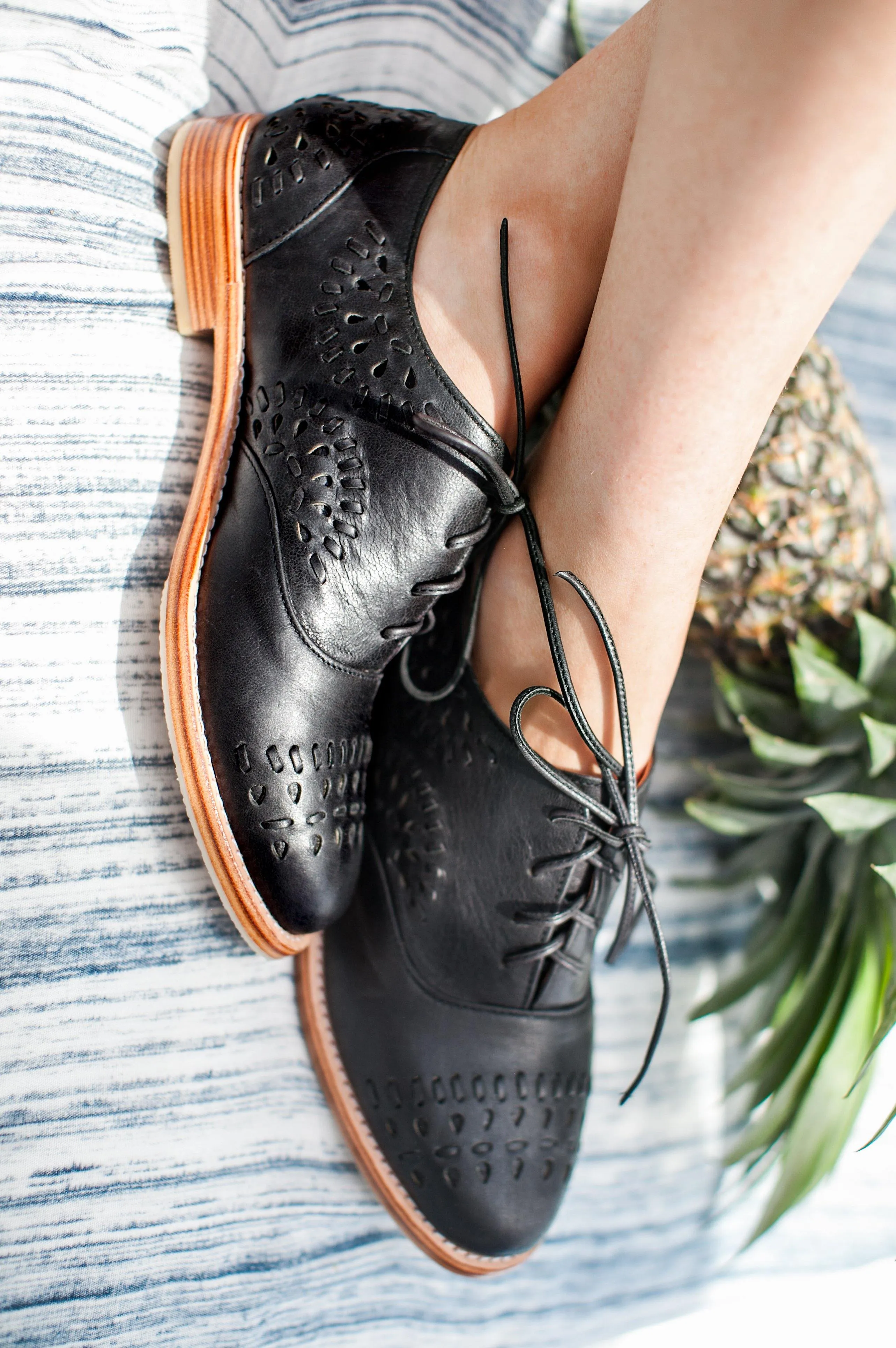 Heartbreak Leather Oxfords