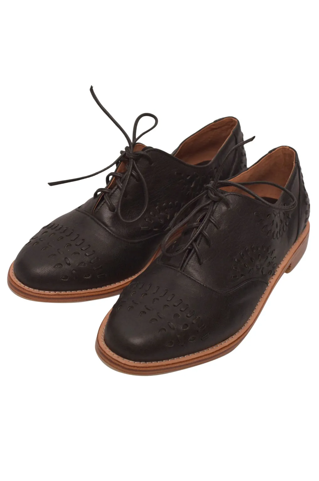 Heartbreak Leather Oxfords