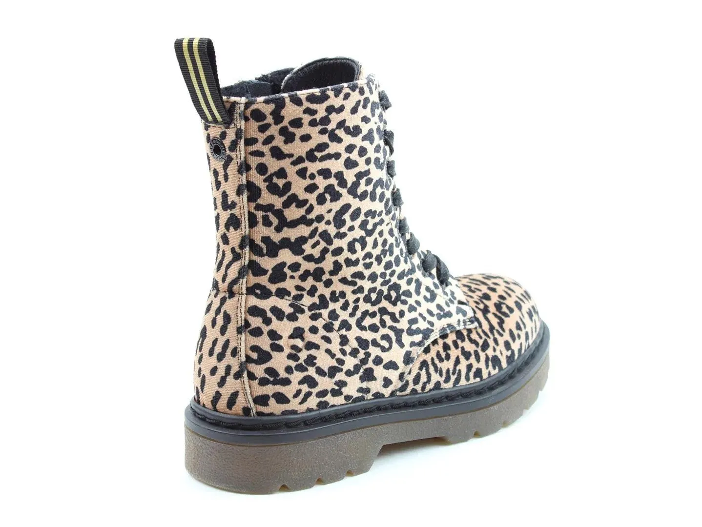 Heavenly Feet Justina Womens Leopard Print Boots