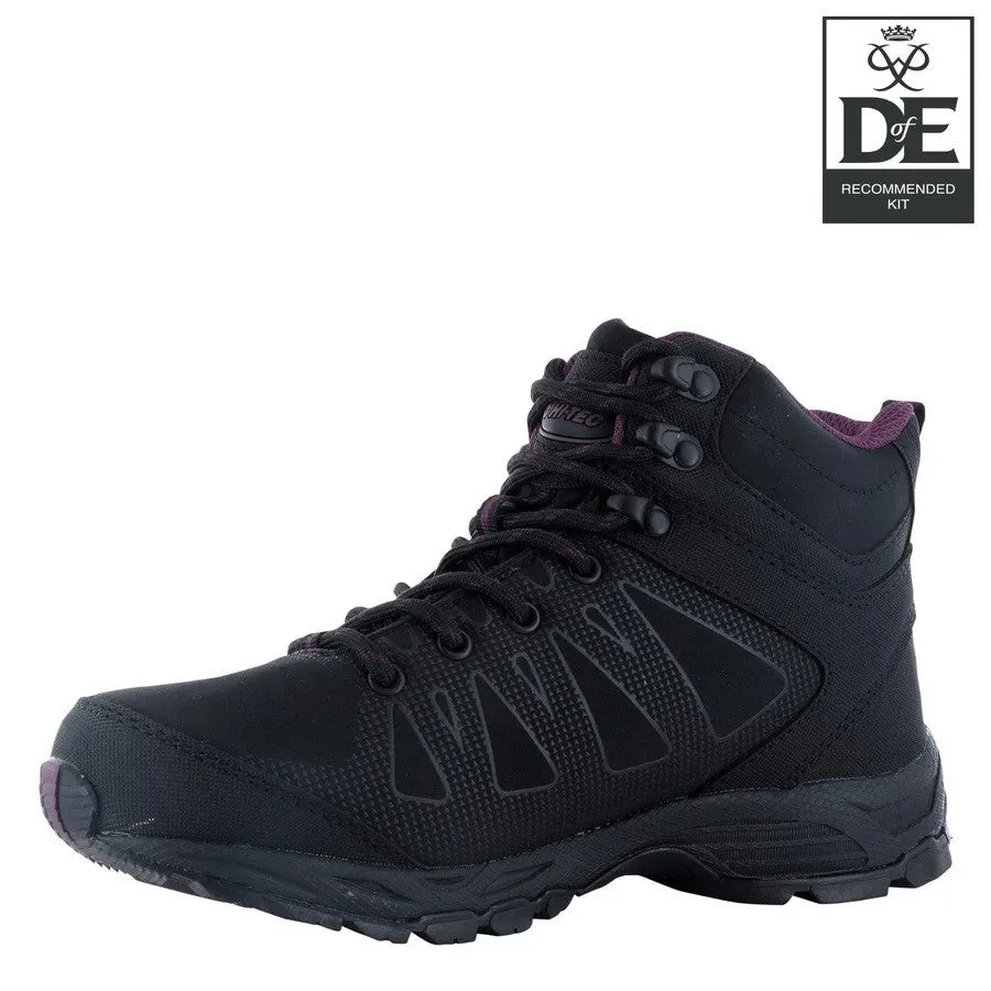 Hi Tec Ladies Raven Mid Boot -BLACK