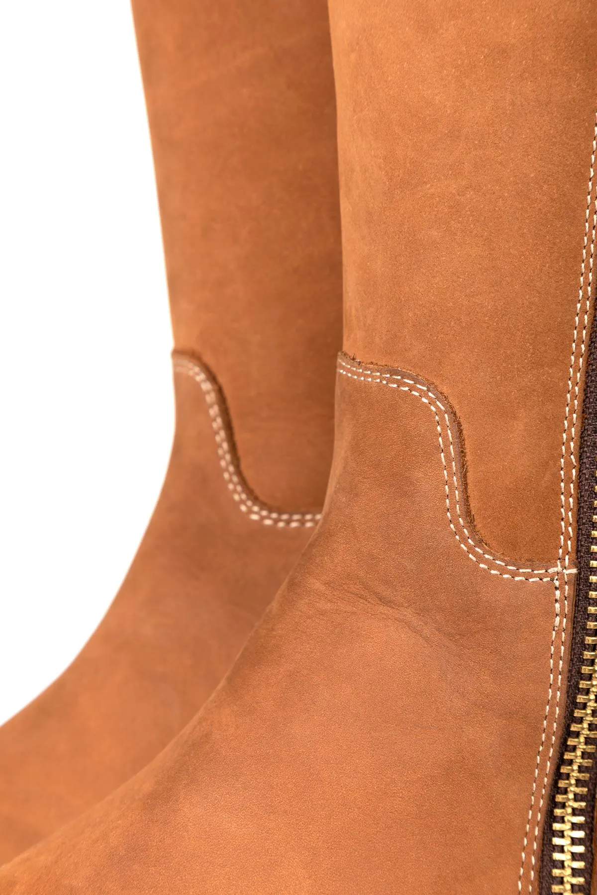 Ladies Nubuck Spanish Riding Boots - Helmsley