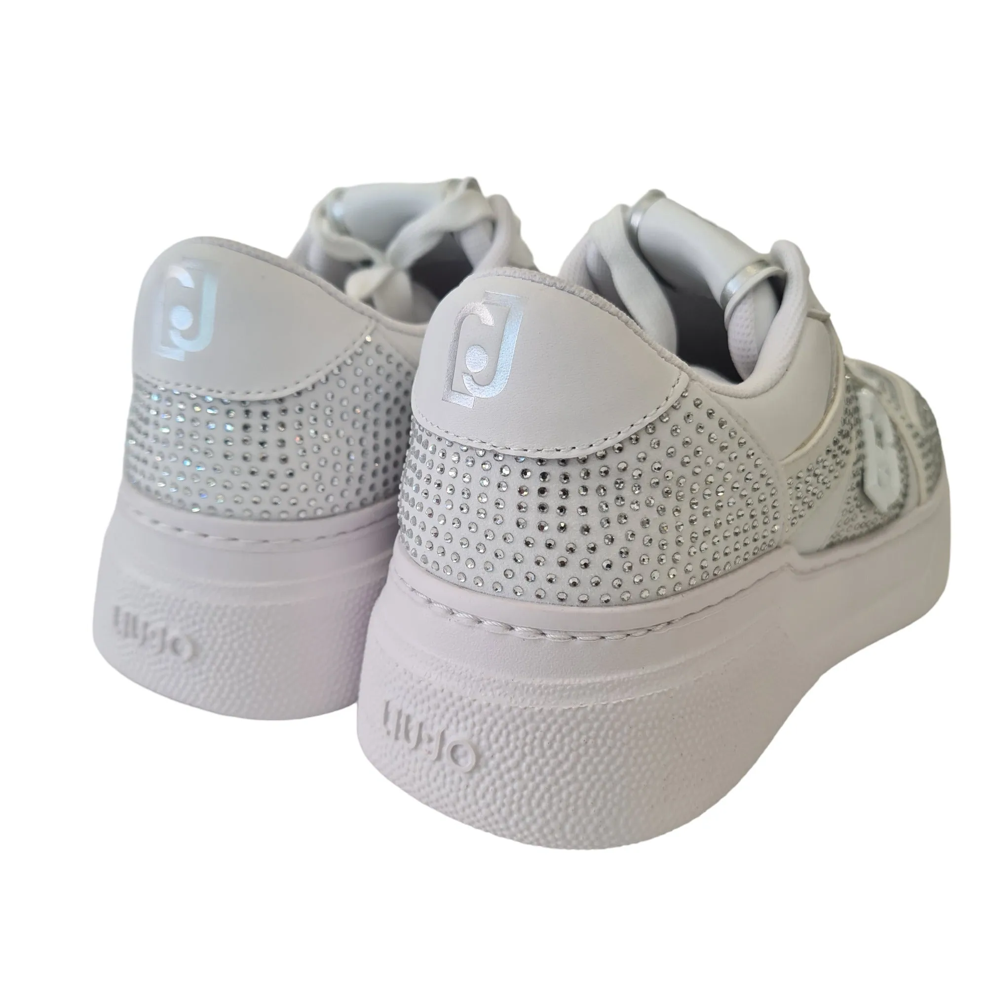 Liu-Jo Sneakers Donna Bianco e Punti Luce Cristallo Rif.768