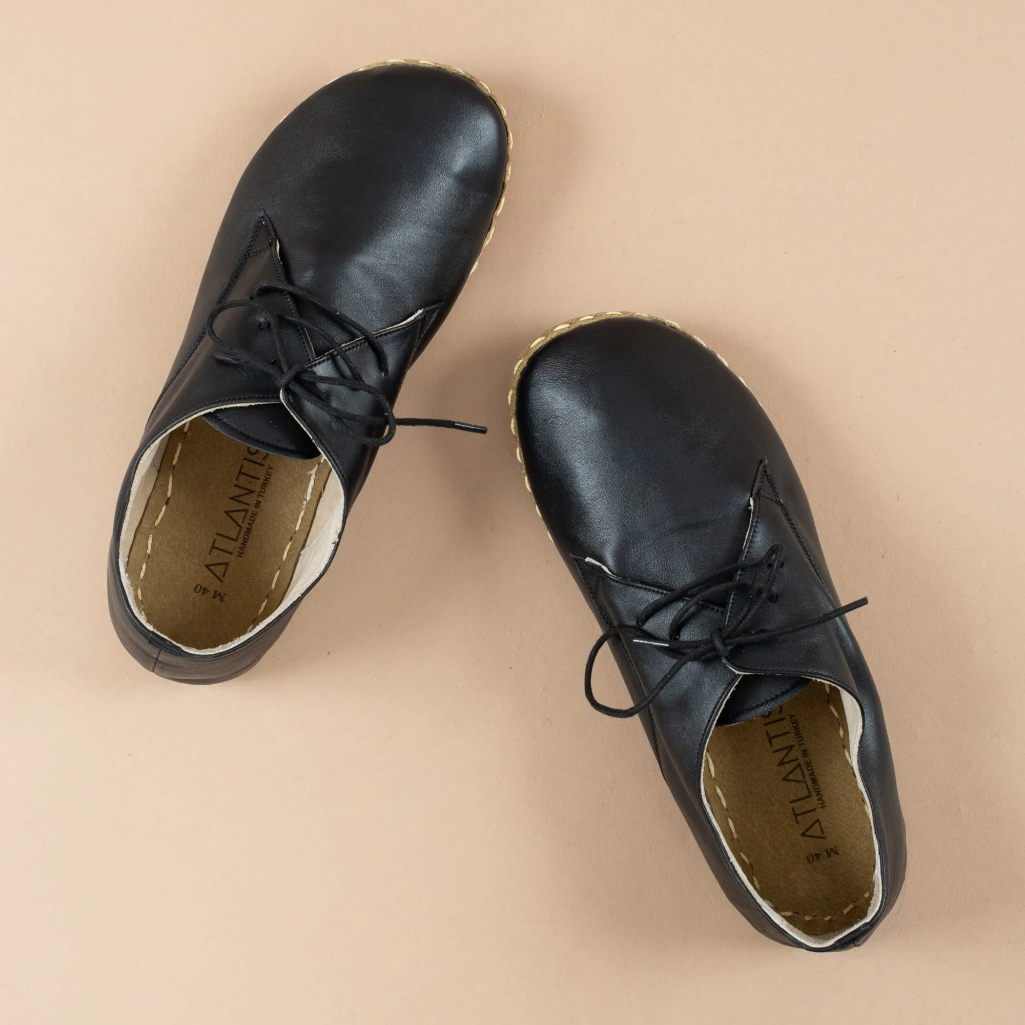 Men's Black Oxfords