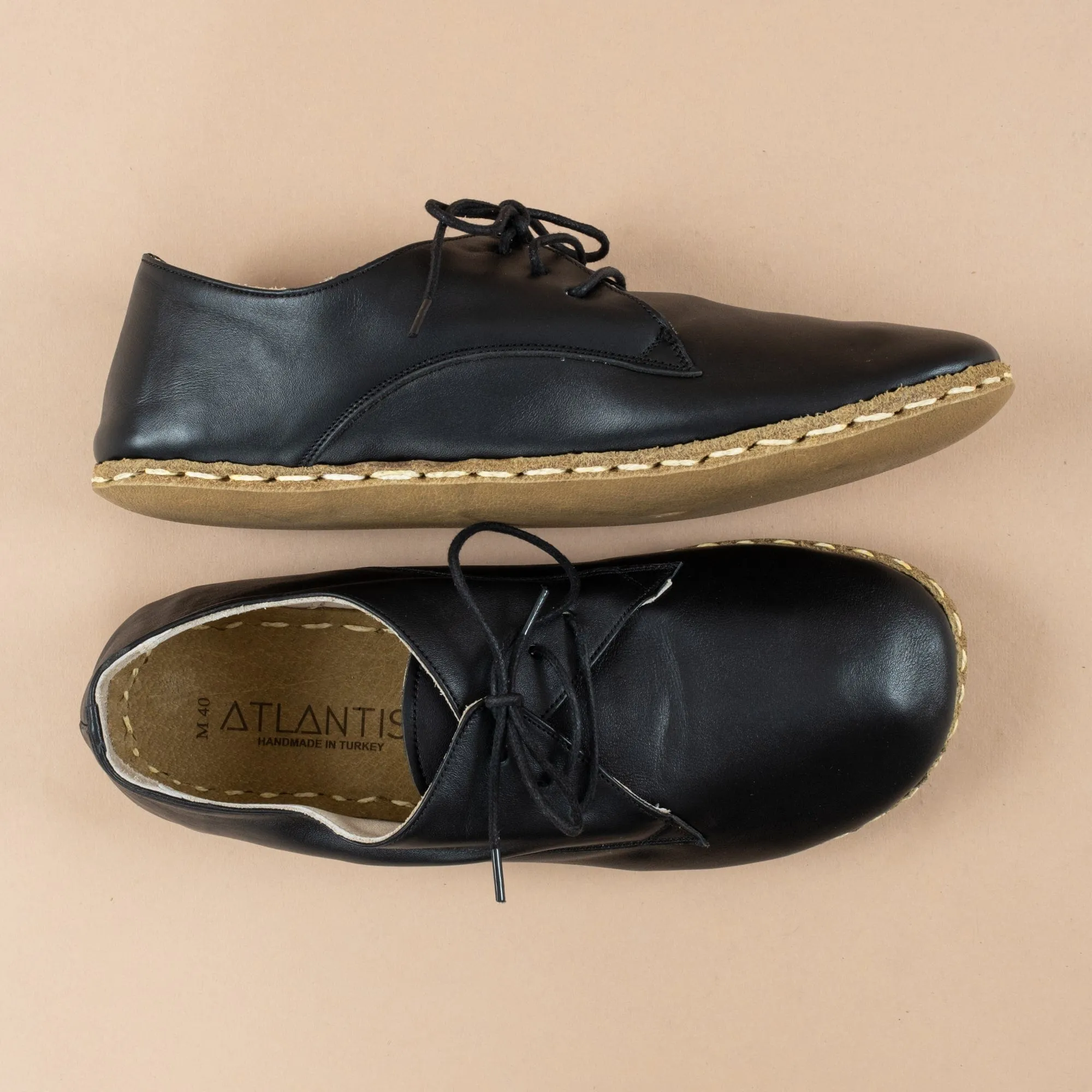 Men's Black Oxfords