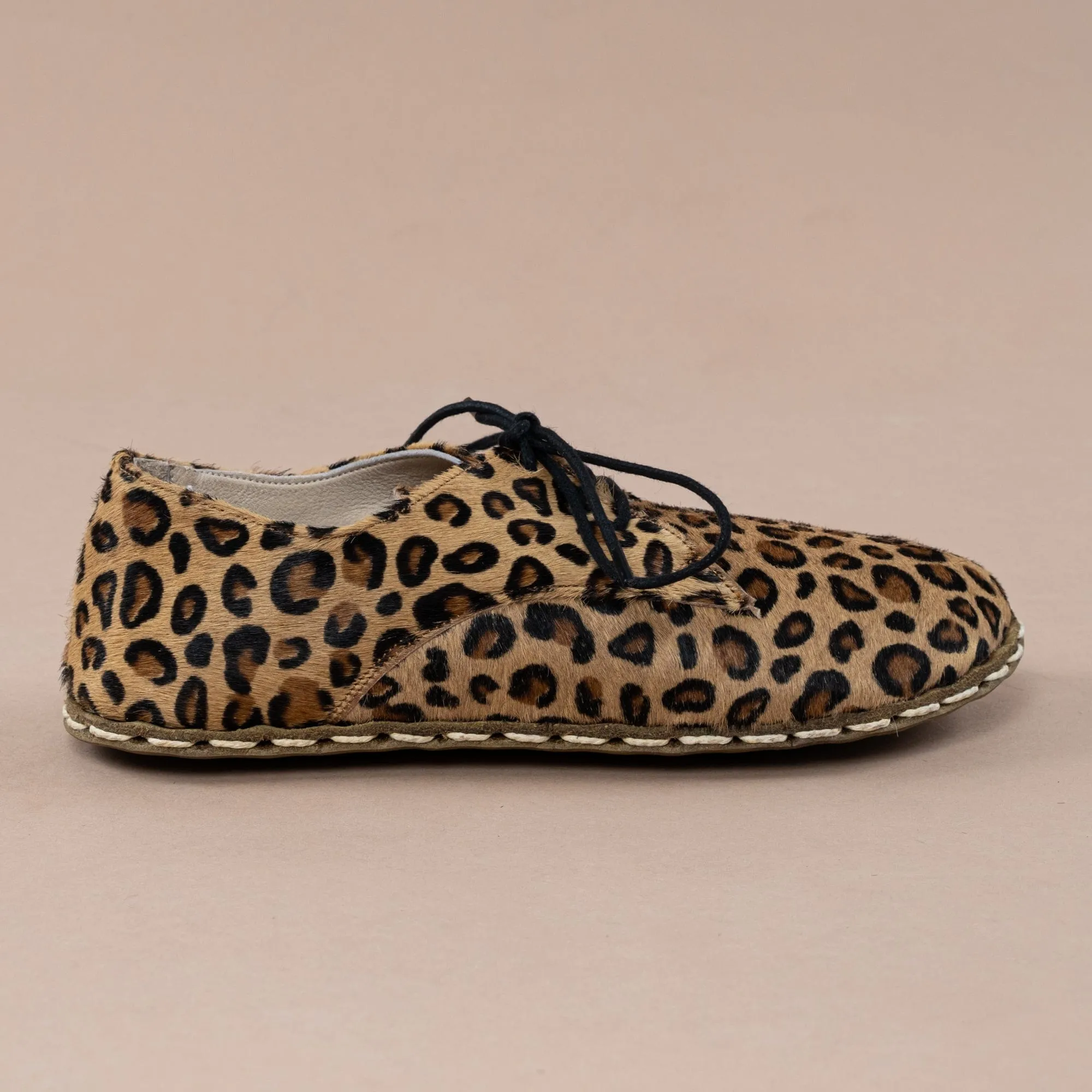 Men's Leopard Oxfords