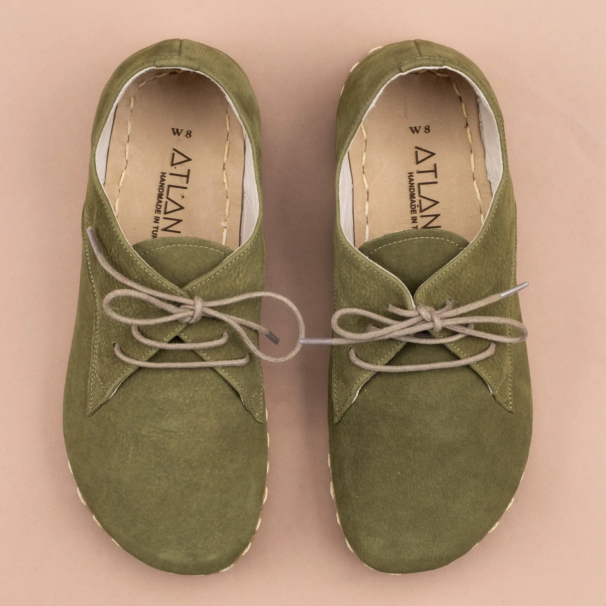 Men's Olive Oxfords