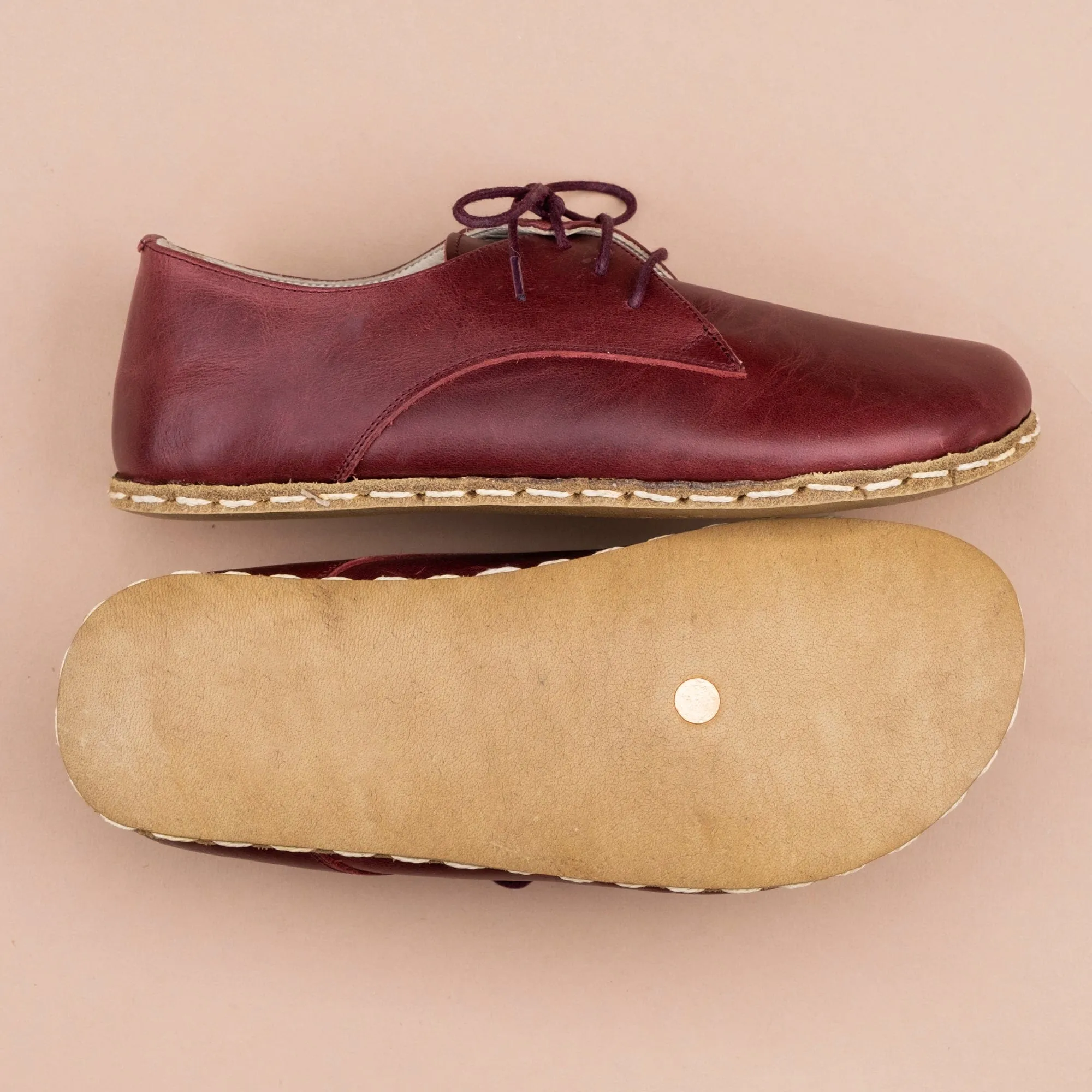 Men's Scarlet Oxfords