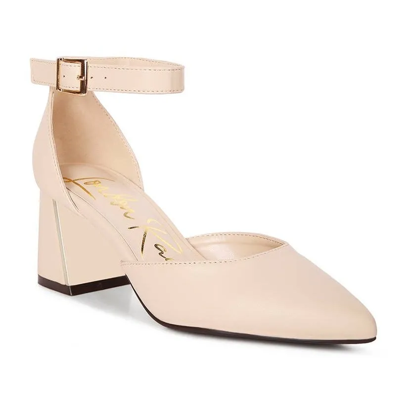 Myla Ankle Strap Block Heel