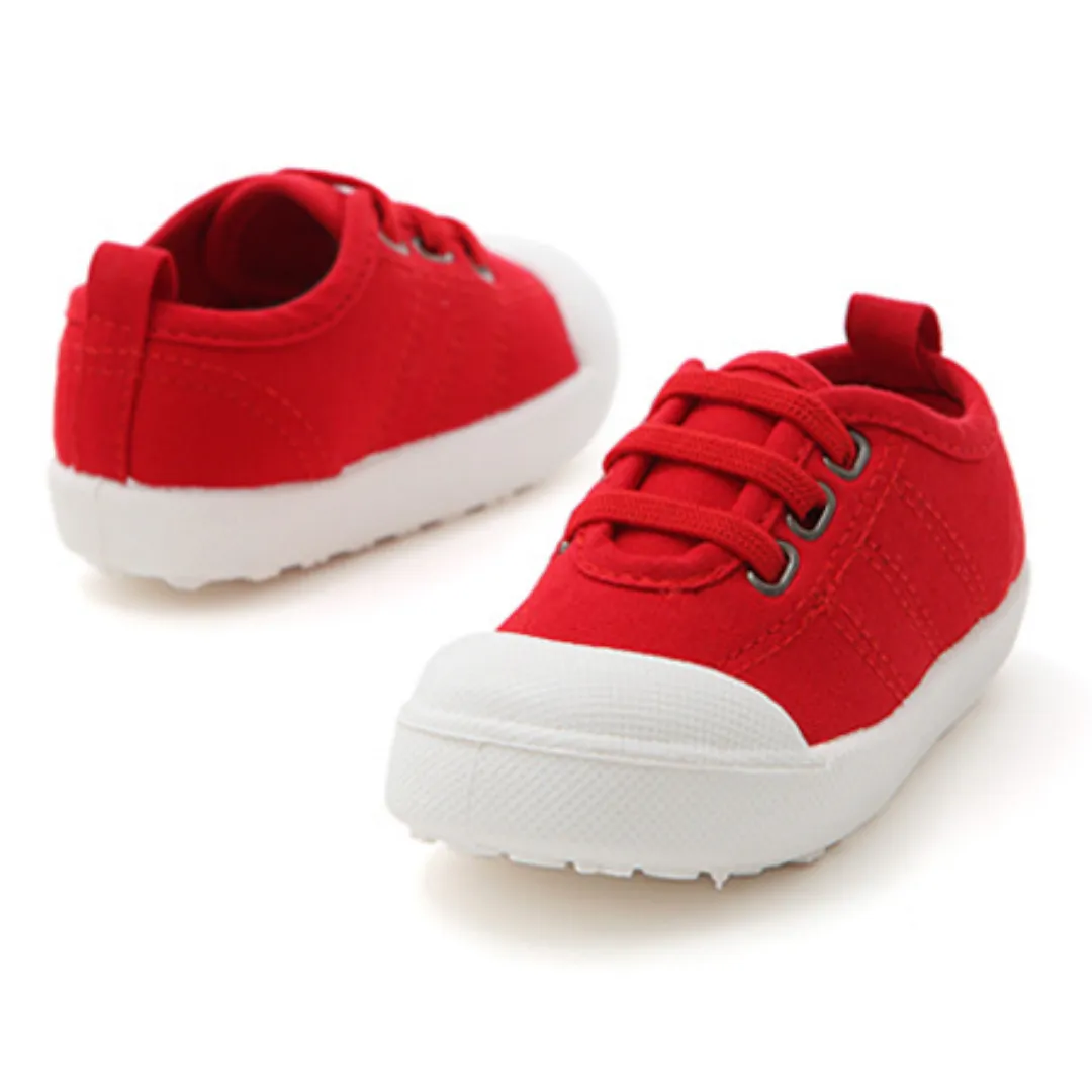 Ozkiz Red 'Cushiony' Slip-On Shoes (Size 130-160)