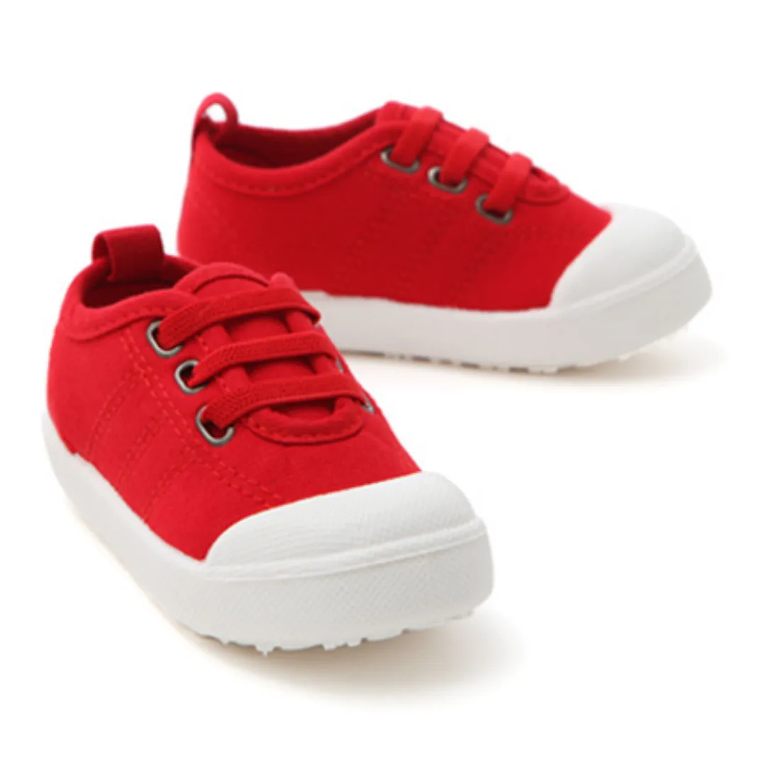 Ozkiz Red 'Cushiony' Slip-On Shoes (Size 130-160)