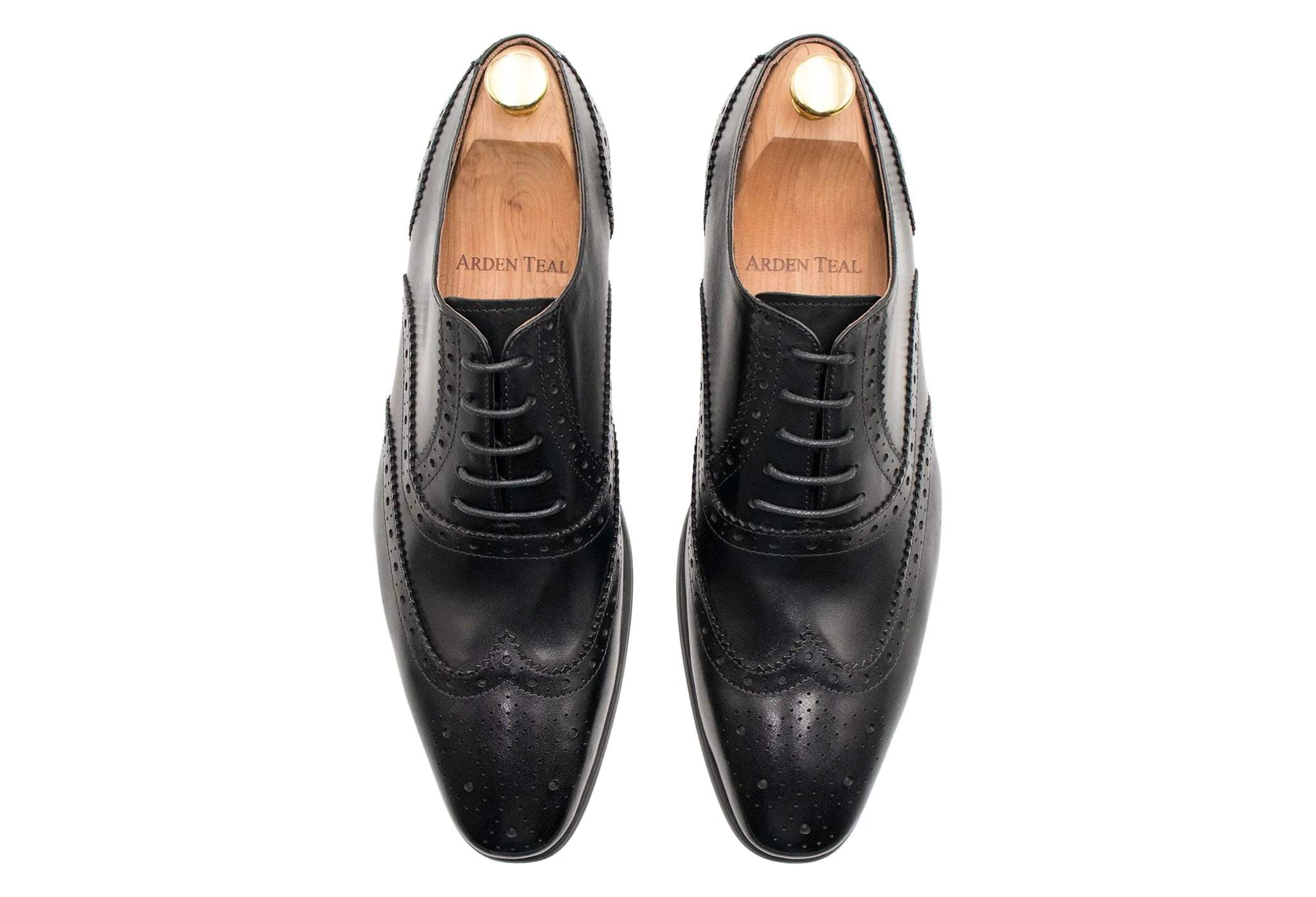 Salvador Wingtip Black Oxford