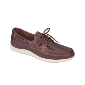 SAS Men's Decksider Lace Up Boat Shoes - New Briar