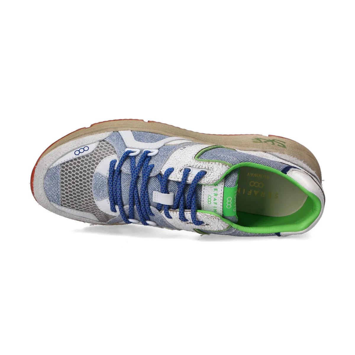 Serafini sneakers Tokyo color jeans