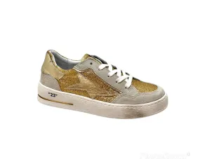 SMR Semerdjian ALE 9558 doré Sneakers Baskets adulte