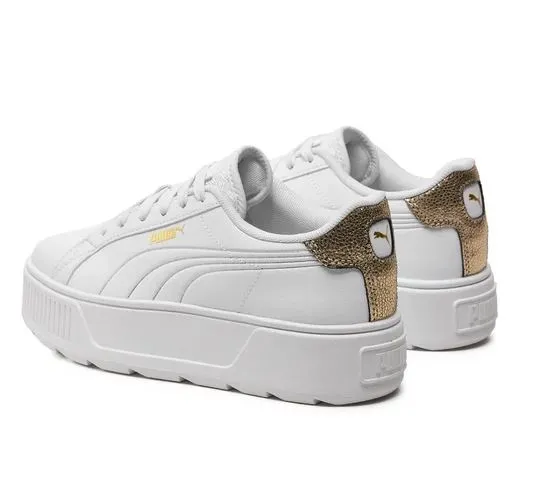 SNEAKERS KARMEN METALLIC SHINE WHITE