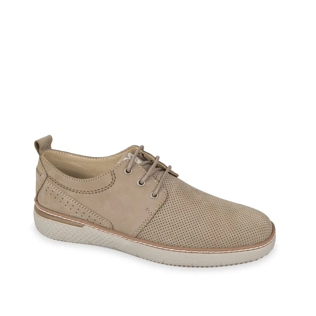 SNEAKERS NABUK MORBIDO TAUPE