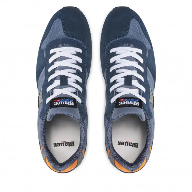 SNEAKERS QUEENS BLU ARANCIONE