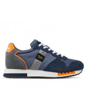 SNEAKERS QUEENS BLU ARANCIONE