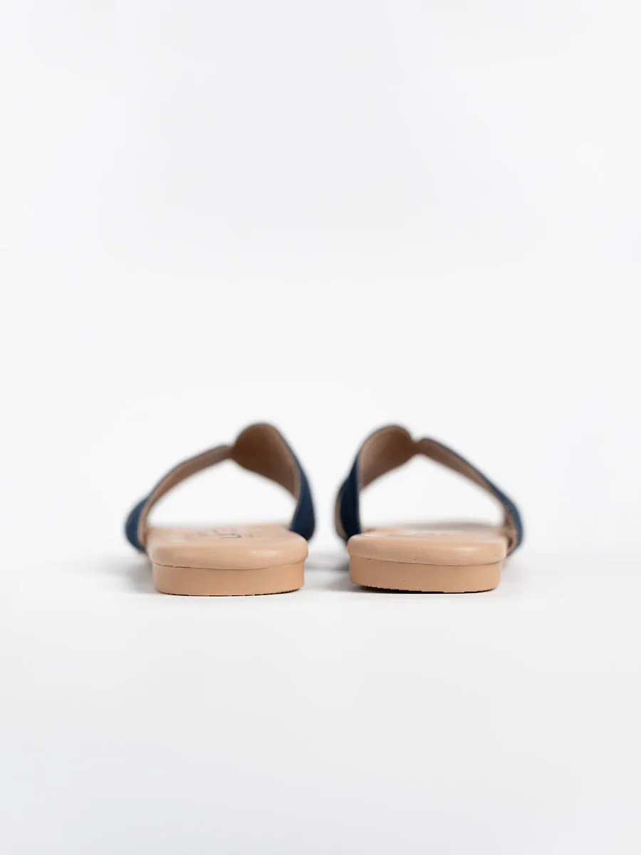 Sofya Denim Sandals