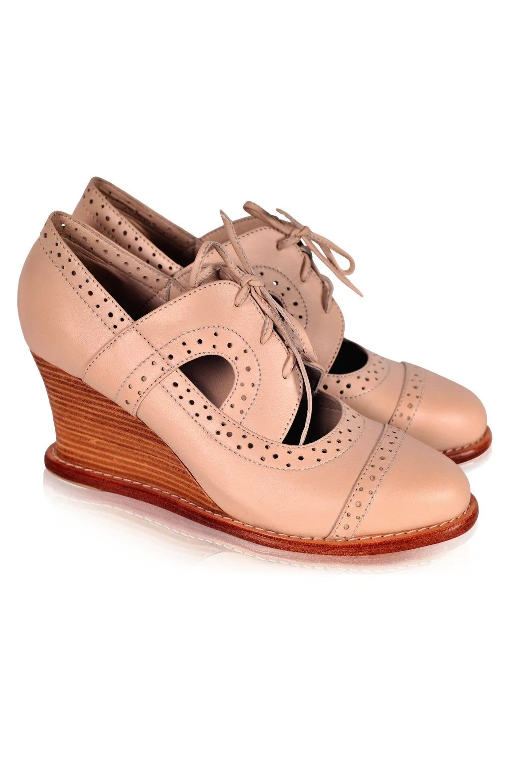 Stockholm Oxford Wedges