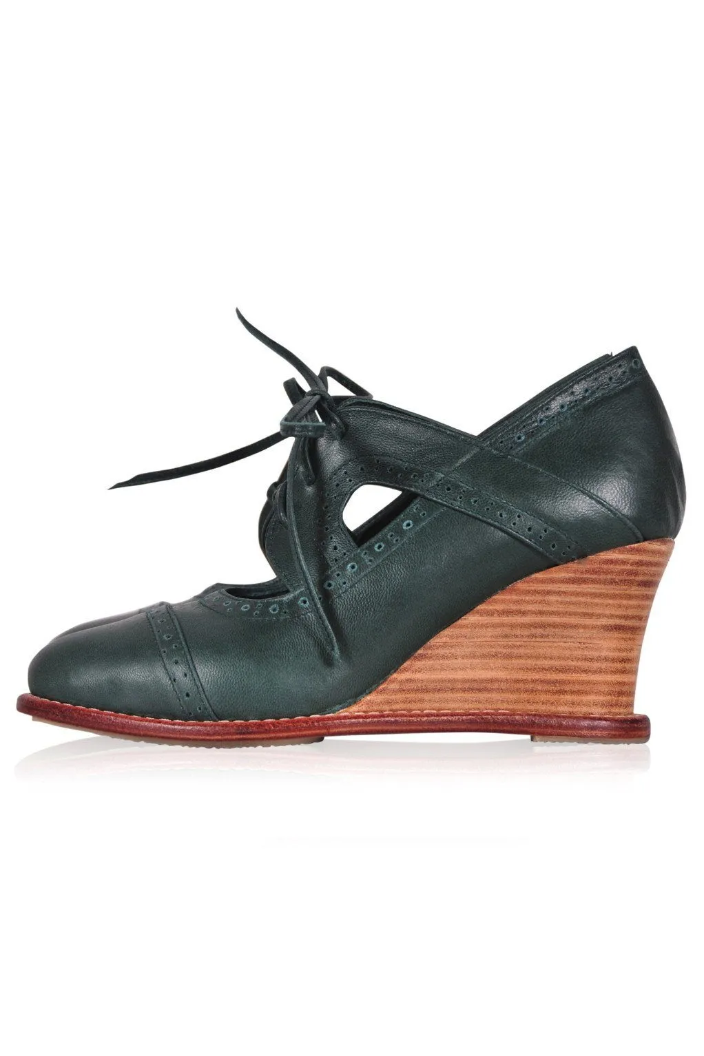 Stockholm Oxford Wedges