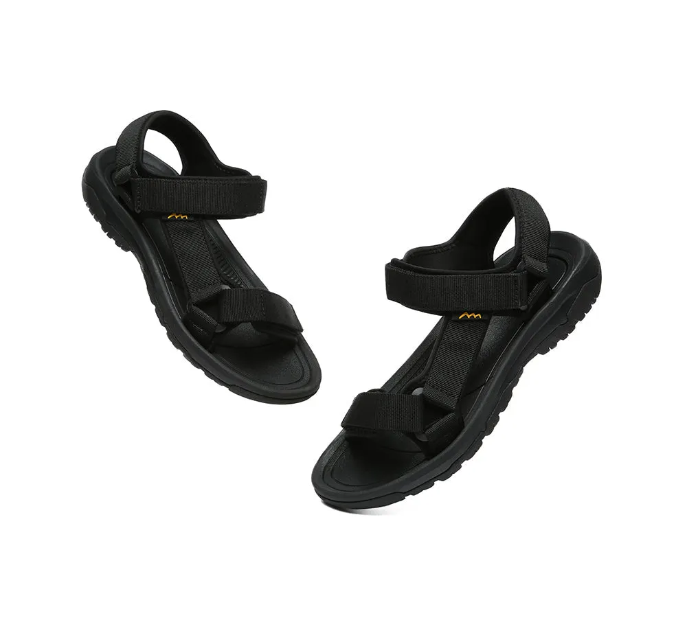 Strap Sandals Black Men Luciano