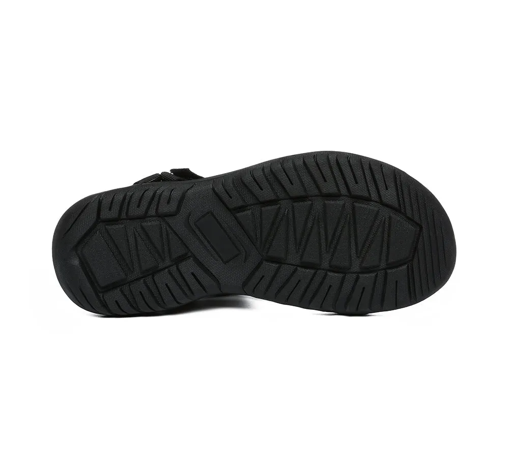 Strap Sandals Black Men Luciano