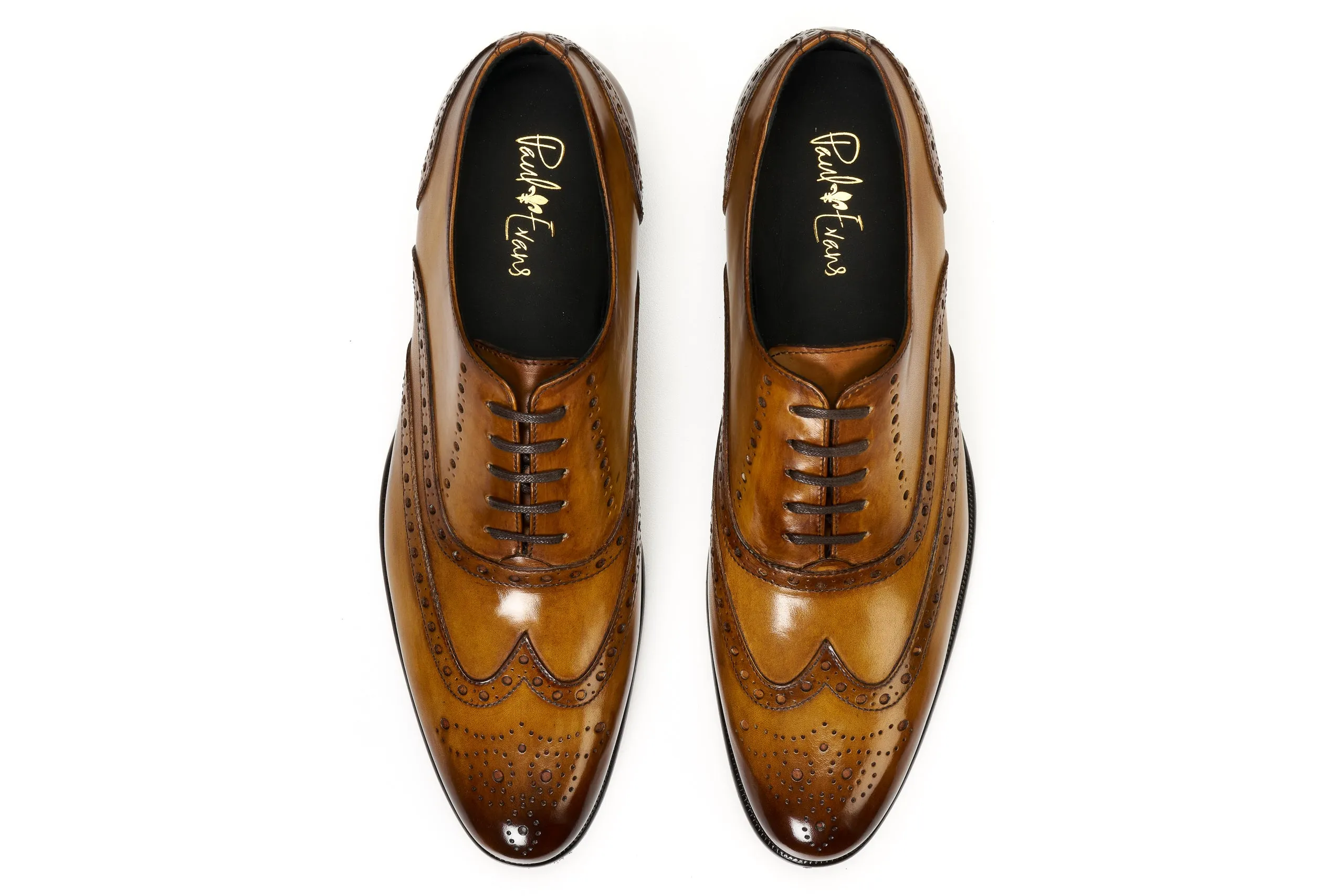 The West II Wingtip Oxford - Tobacco