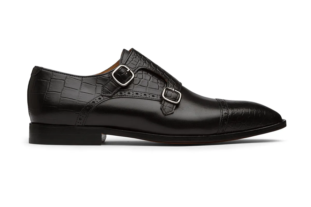 Toecap Brogue Double Monk