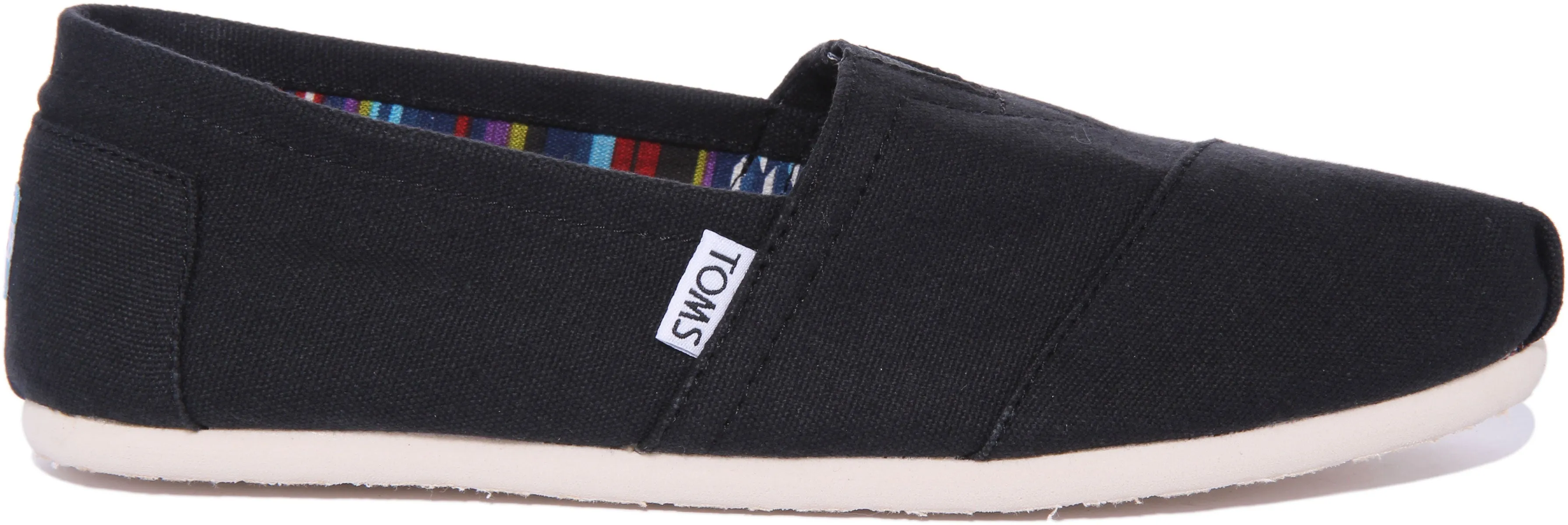 Toms Classic Slip On In Black