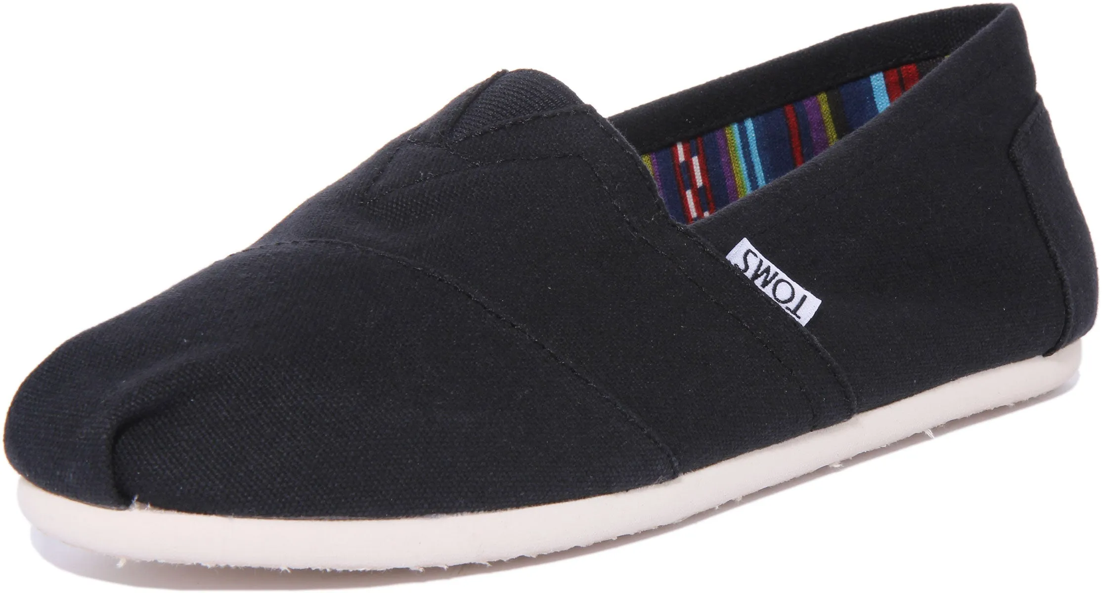 Toms Classic Slip On In Black