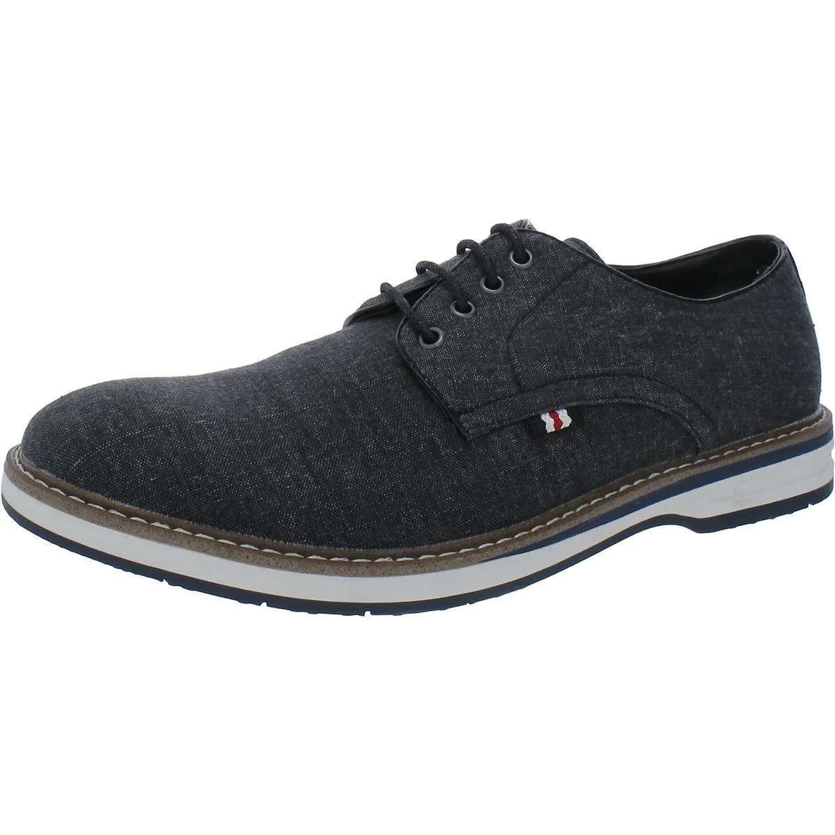 Vance Co. Mens Canvas Walking Oxfords