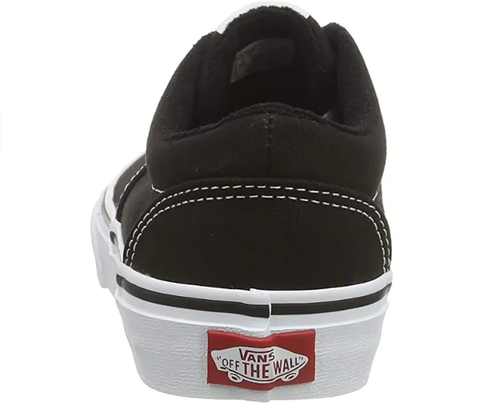 Vans boy's sneakers shoe in Doheny canvas VN0A3MWA1871 black white