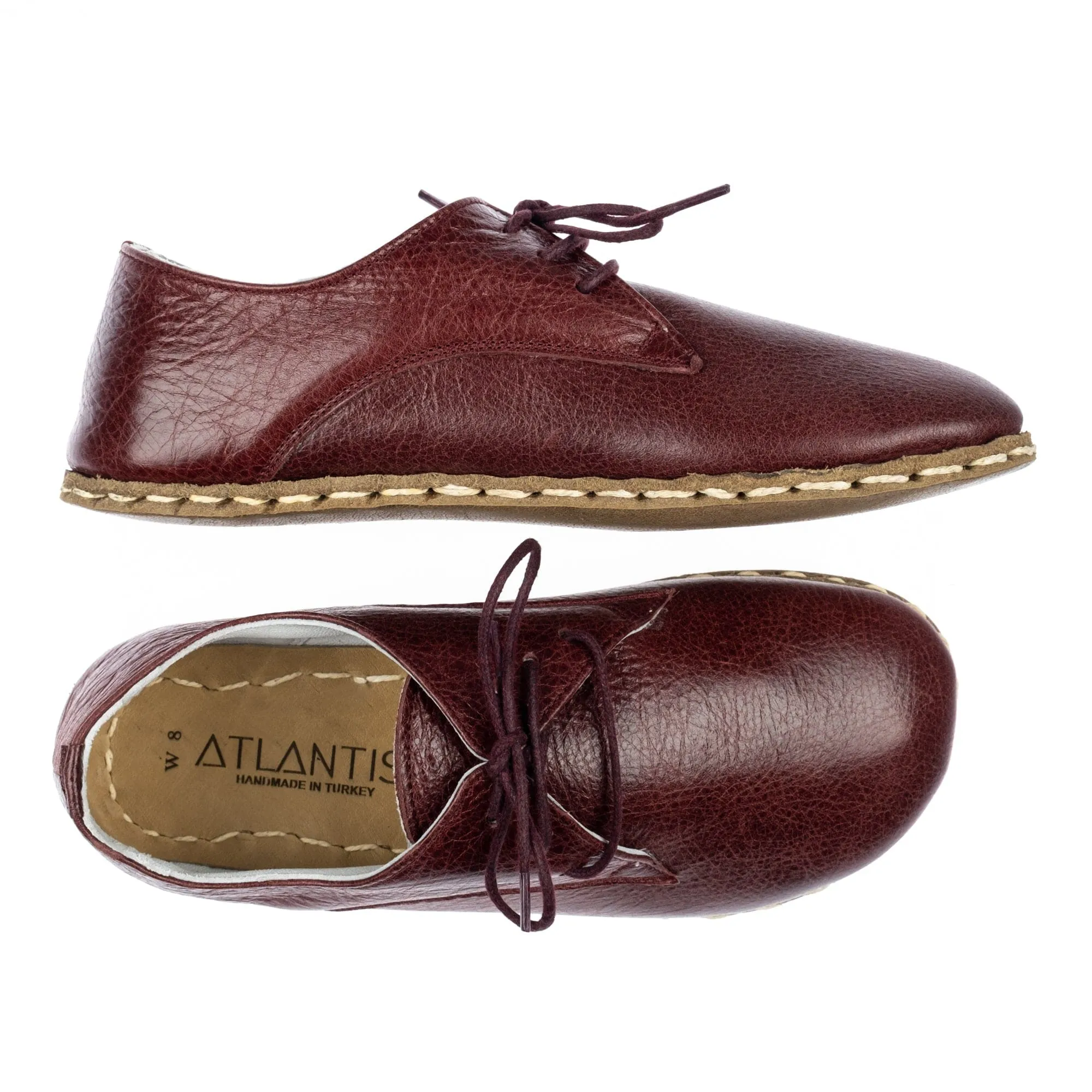 Women's Bordeaux Oxfords