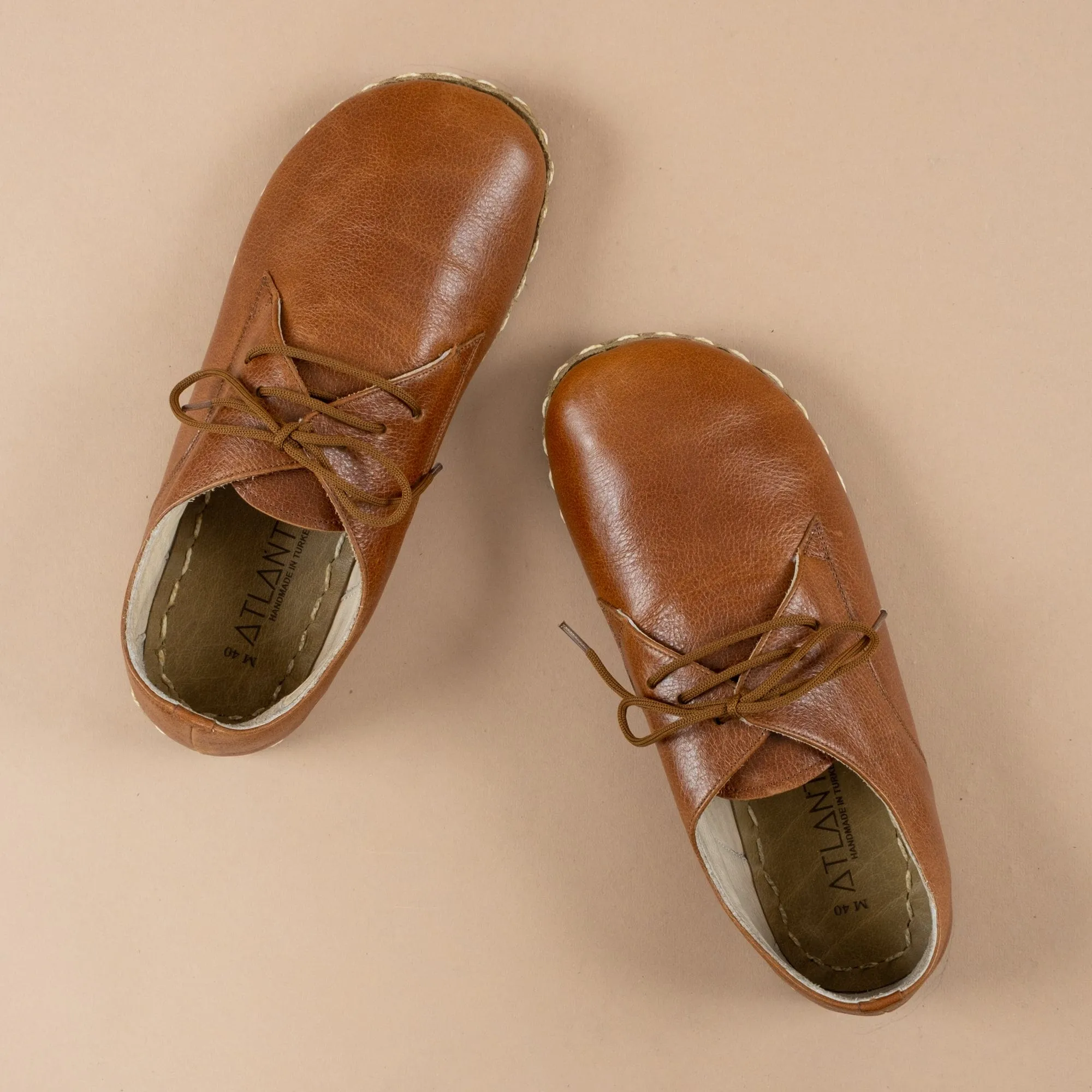 Stylish Womens Brown Leather Oxfords - Comfortable and Versatile Footwear for Every Occasion