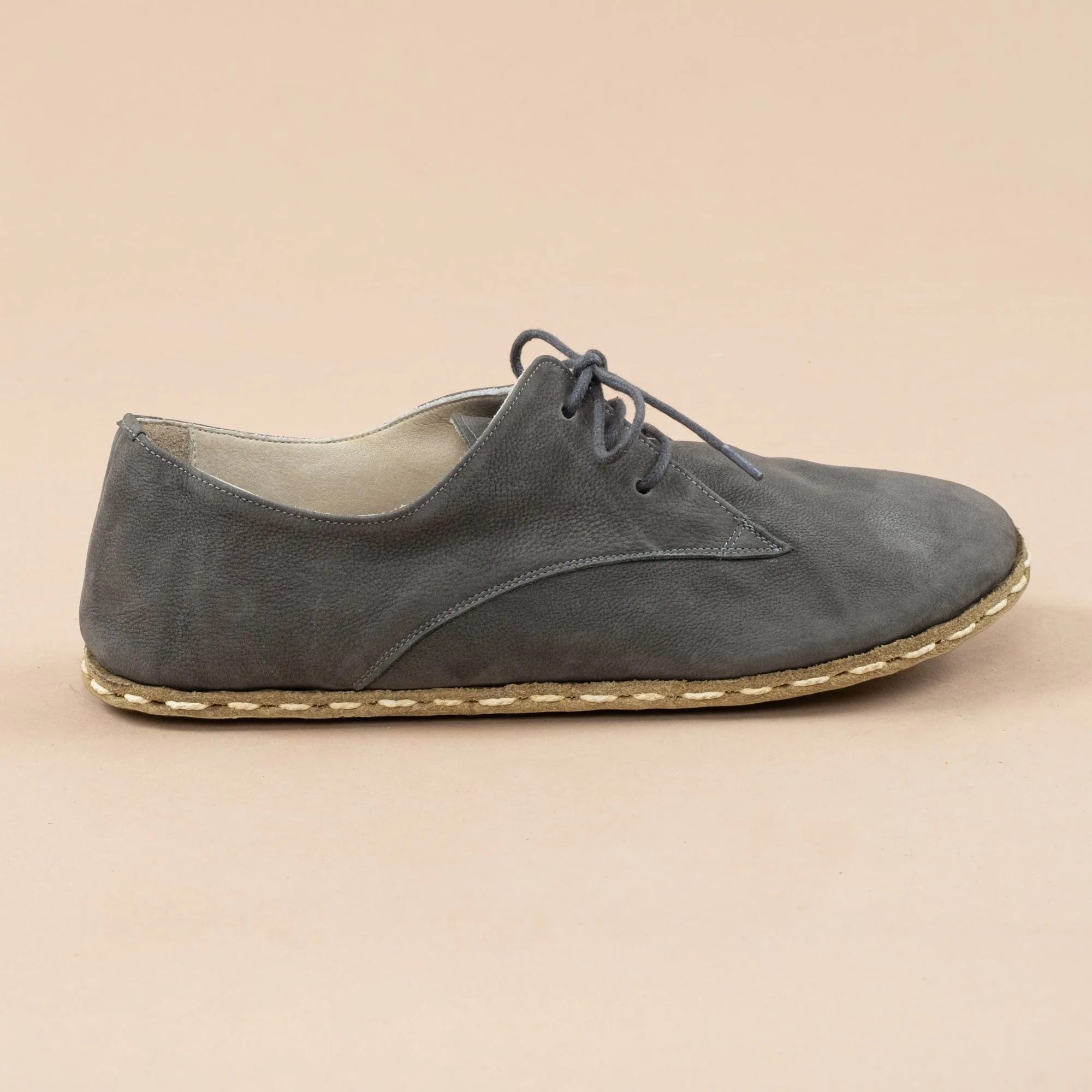 Women's Gray Oxfords