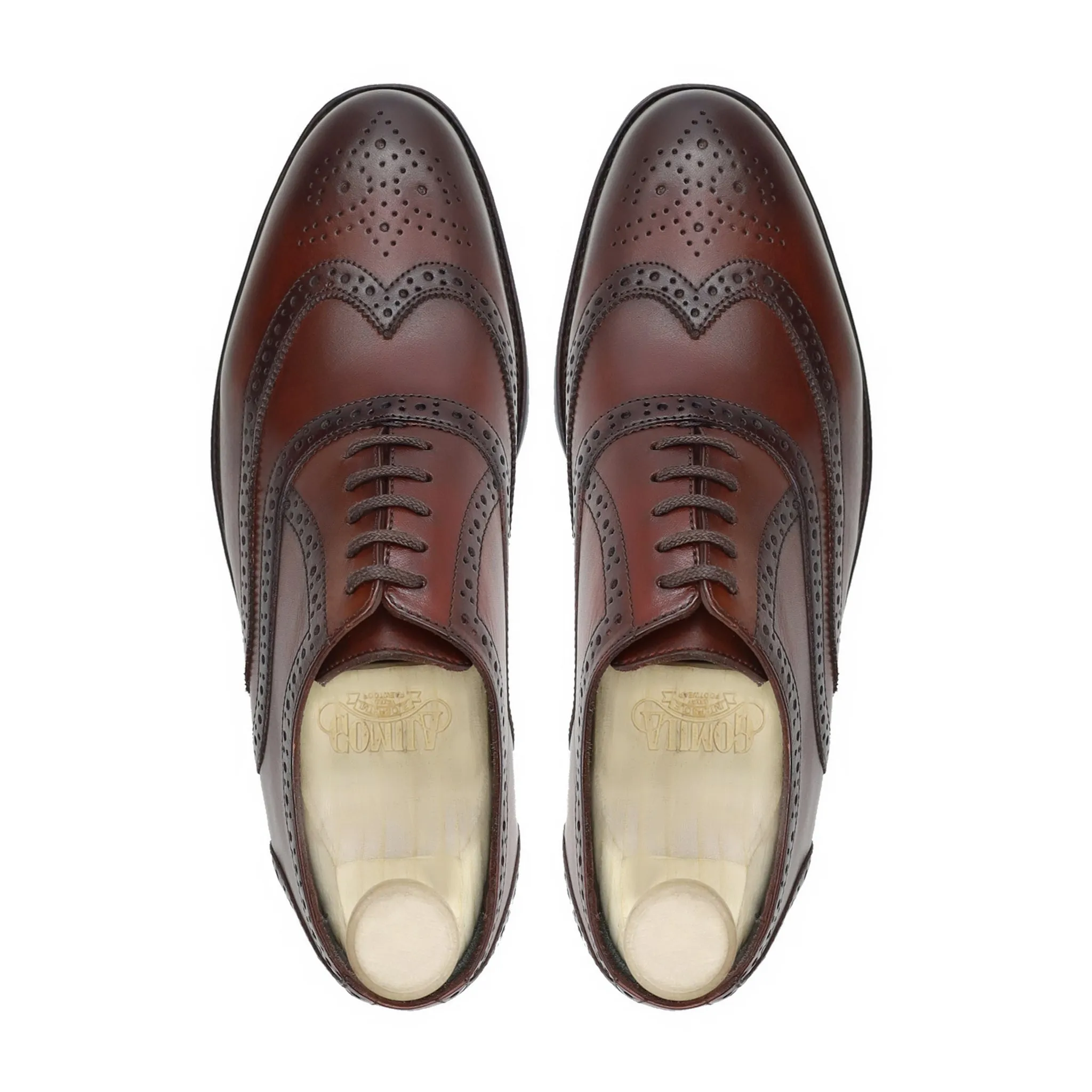 Worchester - Men's Reddish Brown Calf Leather Oxford Shoe