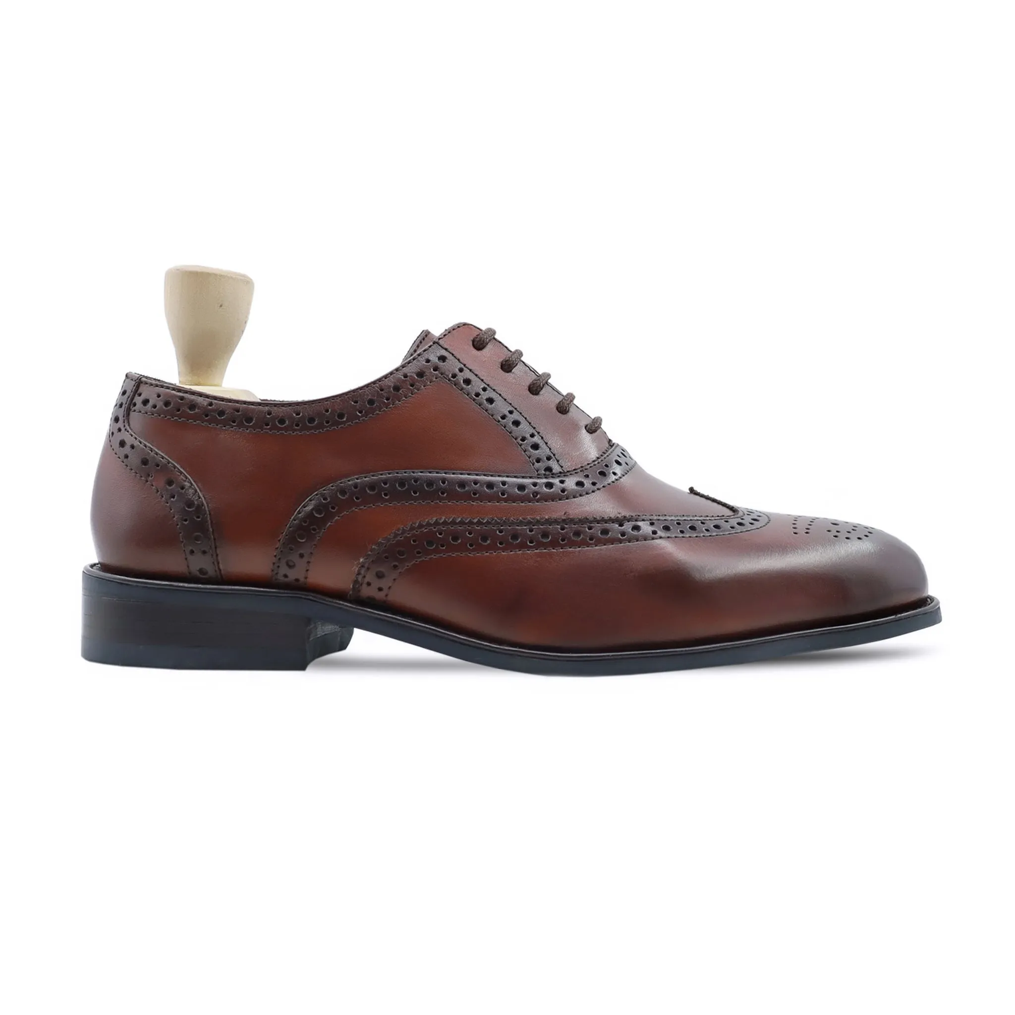 Worchester - Men's Reddish Brown Calf Leather Oxford Shoe